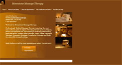 Desktop Screenshot of moonstonespa.com